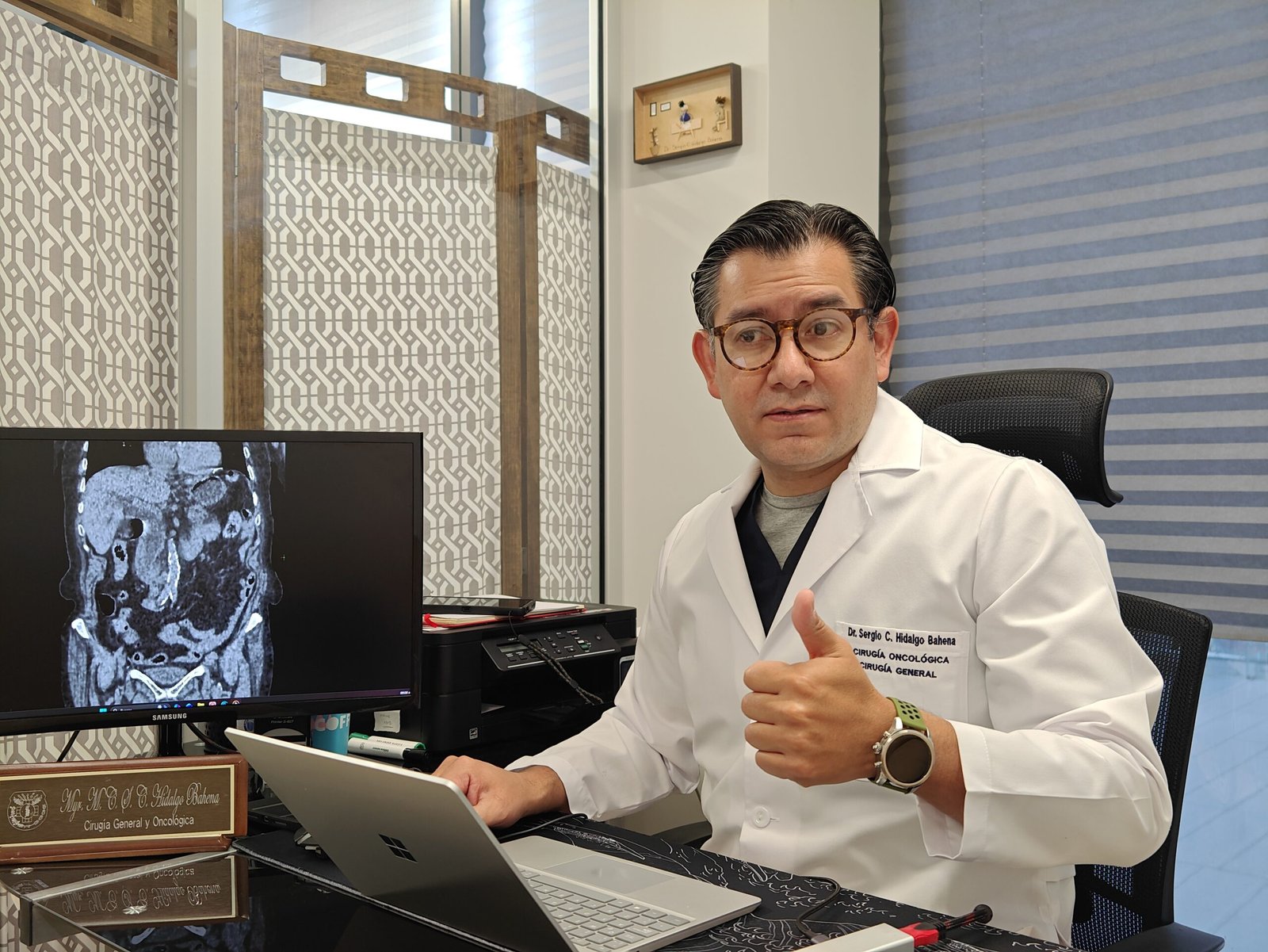 Dr Sergio Hidalgo cirujano oncólogo para cirugía compleja de tumores retroperitoneales